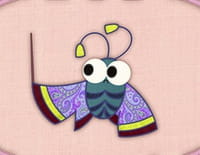 Le patchwork des animaux : Monsieur papillon de nuit