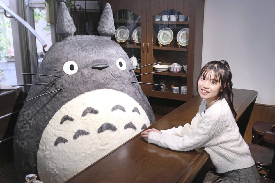 Boire un coup avec Totoro