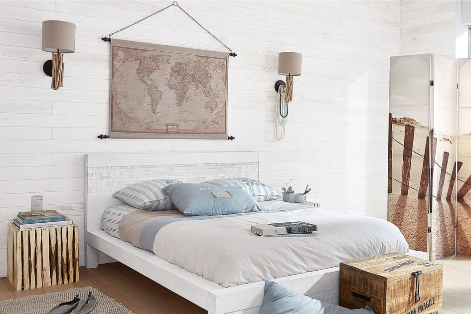 Une carte murale vintage