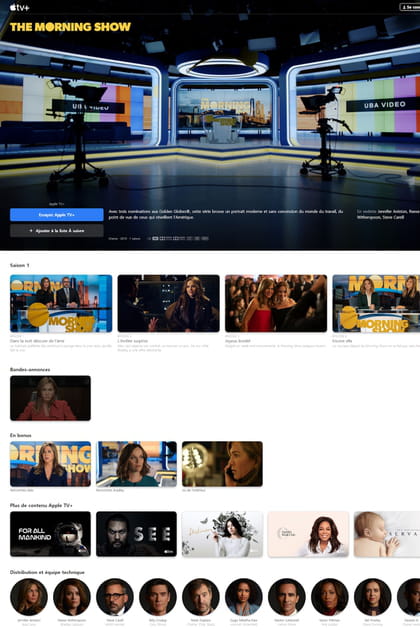 Apple TV+, petit catalogue, petit prix