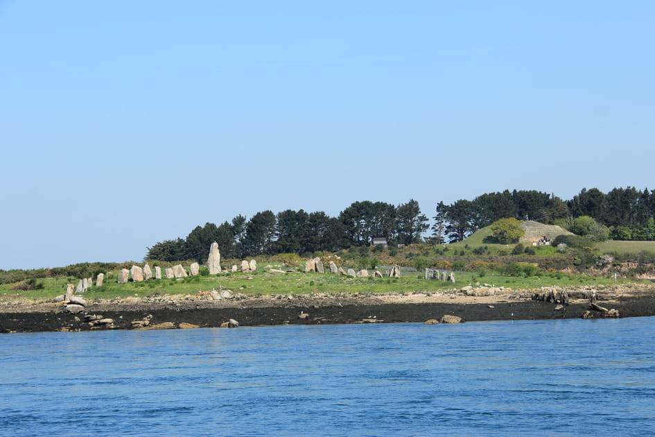 Gavrinis, l'&icirc;le m&eacute;galithique de la Bretagne