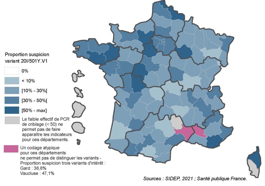 Carte variant anglais