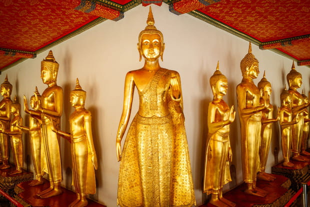 20ème : le temple de Wat Pho en Thaïlande
