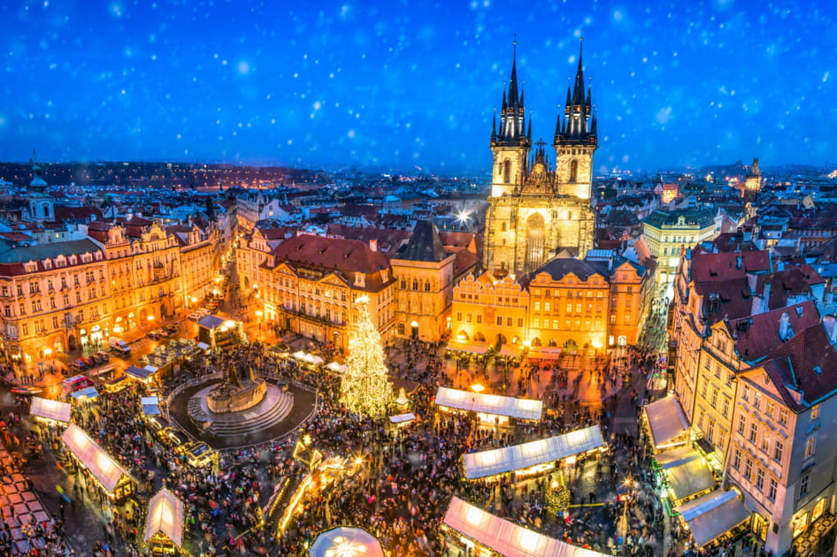 Le sapin de No&euml;l de Prague