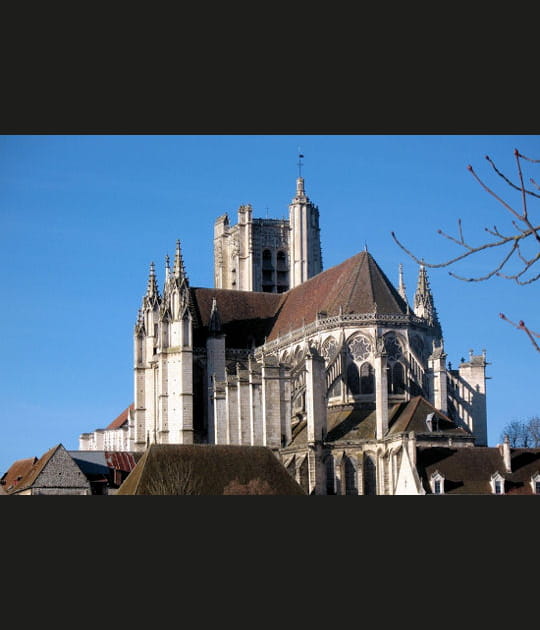 La cath&eacute;drale Saint-Etienne d'Auxerre