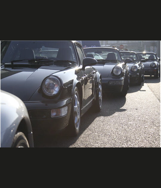 Rassemblement de Porsche 911