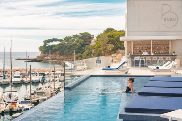 L'Hotel Bleu, une incroyable piscine vue sur mer à Carry-le-Rouet