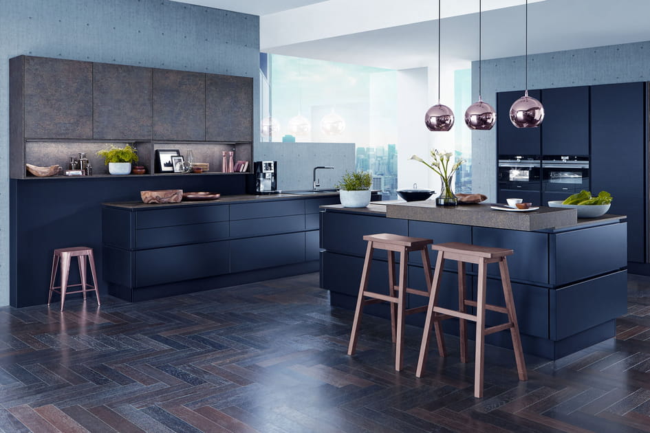 Un &icirc;lot de cuisine ultra moderne