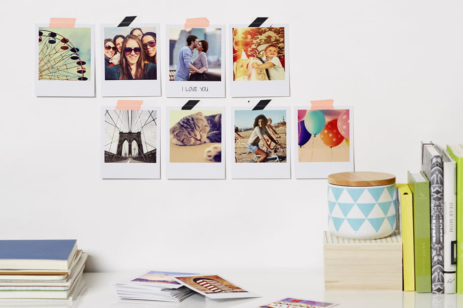Habiller le mur d'un bureau avec du masking tape