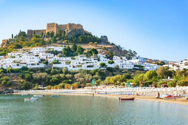 Lindos, le village aux maisons blanches de Rhodes