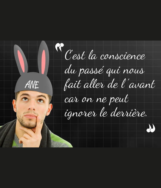 La conscience du derri&egrave;re