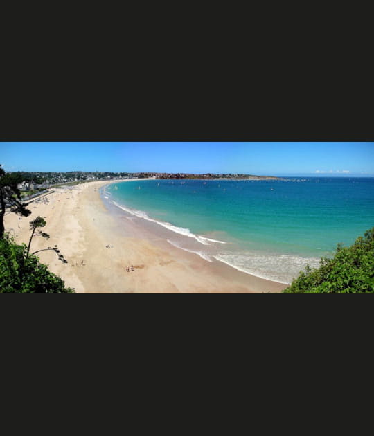 La plage de Saint-Cast-le-Guildo