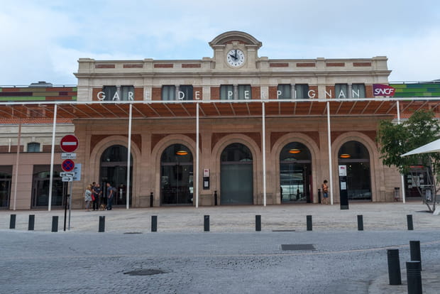 La gare de Perpignan