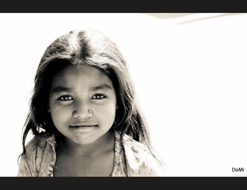 Petite fille indienne