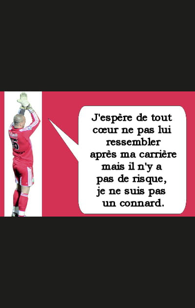 Passe d'armes entre Larqu&eacute; et Janot
