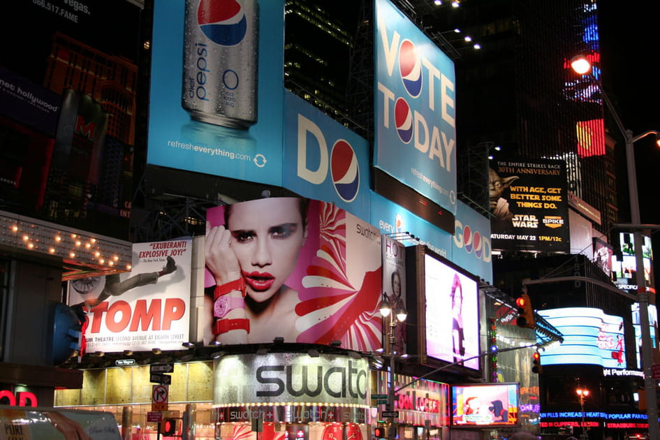 Times Square by night
