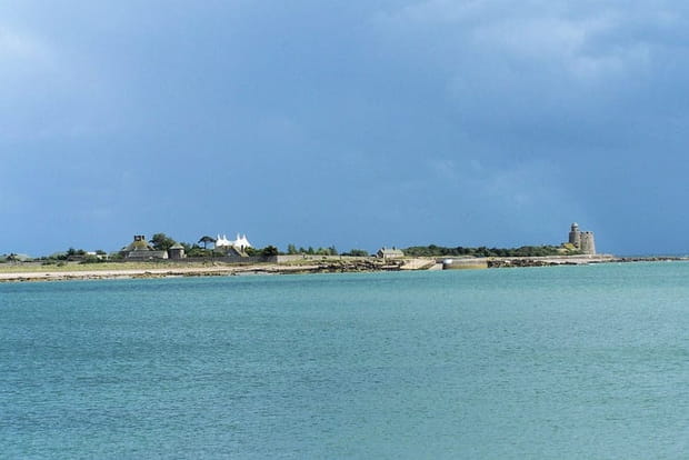 L'île de Tatihou et sa tour Vauban inscrite au patrimoine mondial de l'Unesco