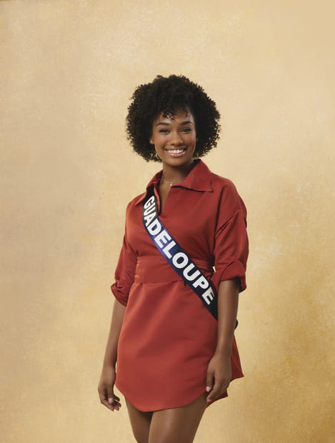 Les portraits officiels des candidates à Miss France : Miss Guadeloupe