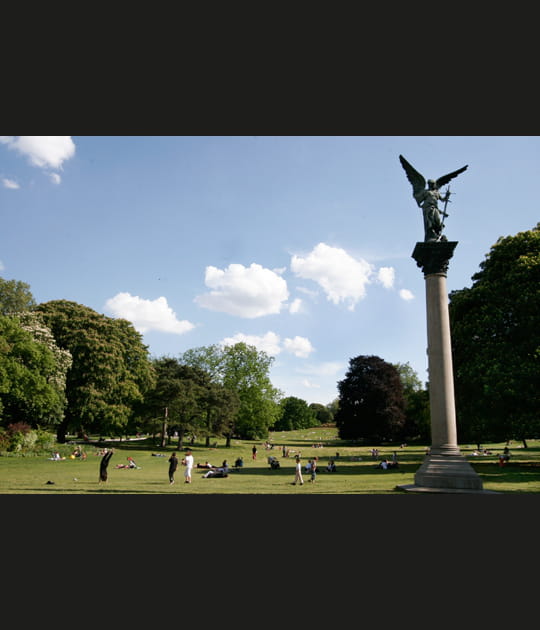 Balade dans le parc Montsouris