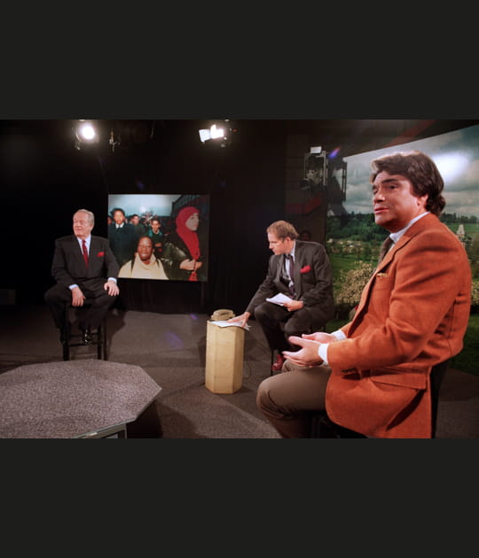Jean-Marie Le Pen face &agrave; Bernard Tapie