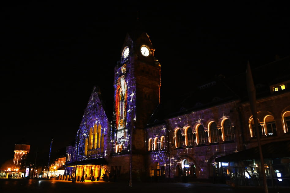 Les Illuminations de la Gare de Metz