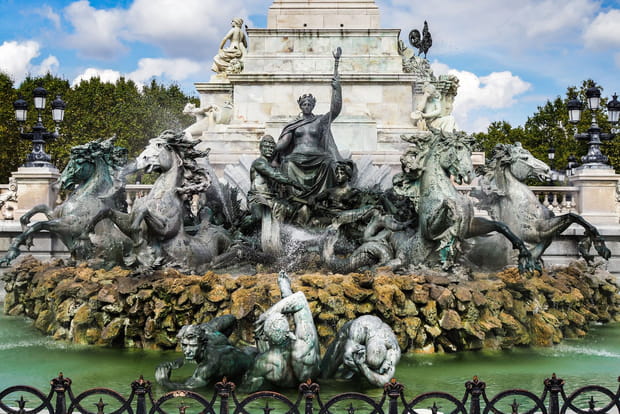 Le monument aux Girondins, Bordeaux