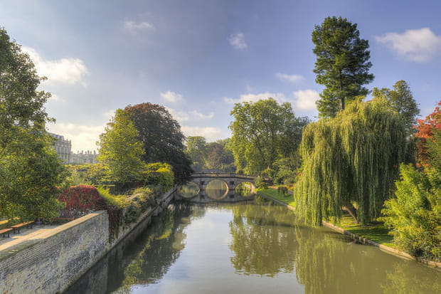 Une balade automnale au bord de l'eau à Cambridge