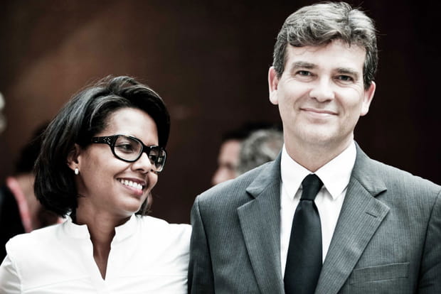 Audrey Pulvar et Arnaud Montebourg