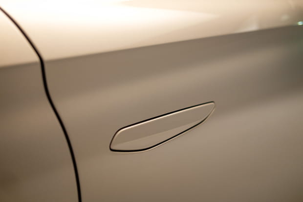 Les poignées de portes sont peintes de la couleur de la DS9