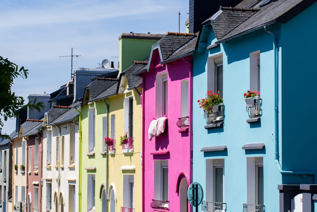 Les maisons colorées, une véritable attraction à Brest