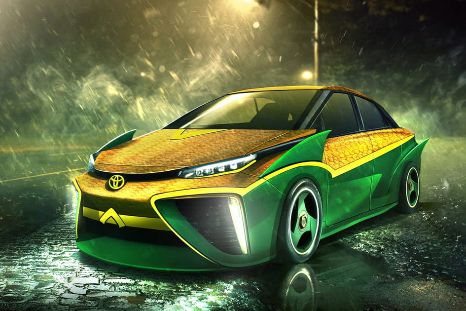 La Toyota Mirai d&rsquo;Aquaman