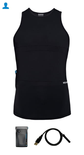 Hexoskin&nbsp;: un T-shirt branch&eacute; qui colle &agrave; la peau