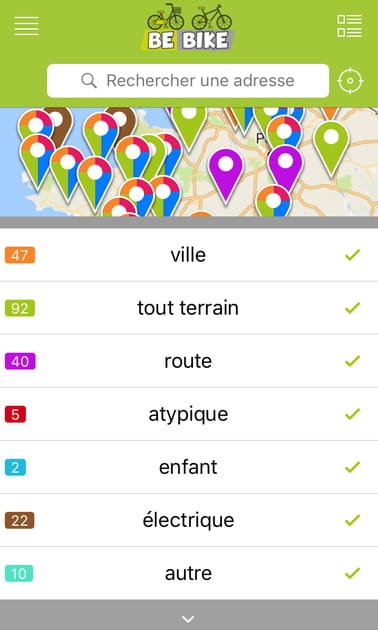 BeBike&nbsp;: louez votre v&eacute;lo