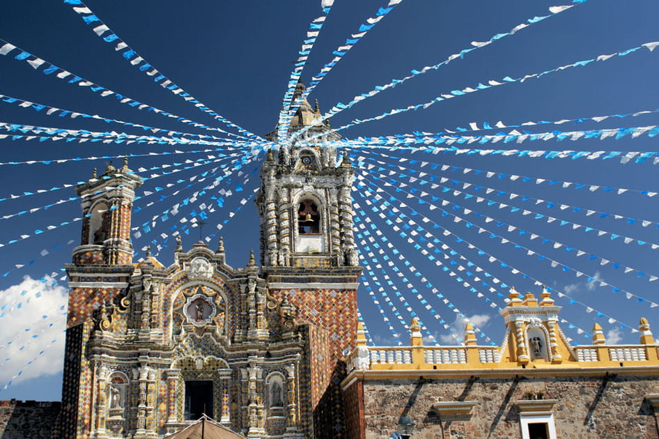 Cholula au Mexique