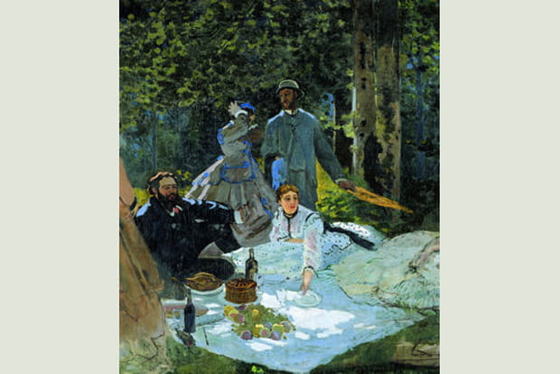 Le déjeuner sur l'herbe, 1865