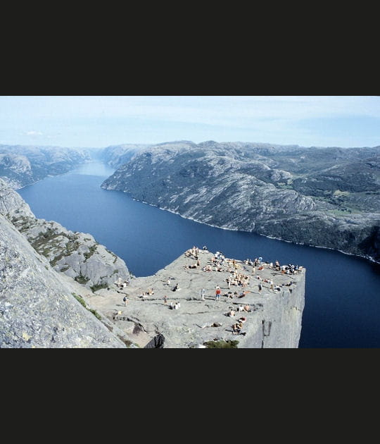 Le majestueux Lysefjord, Norv&egrave;ge