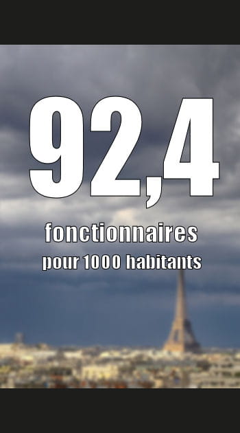 2e&nbsp;: Nombre de fonctionnaires en &Icirc;le-de-France
