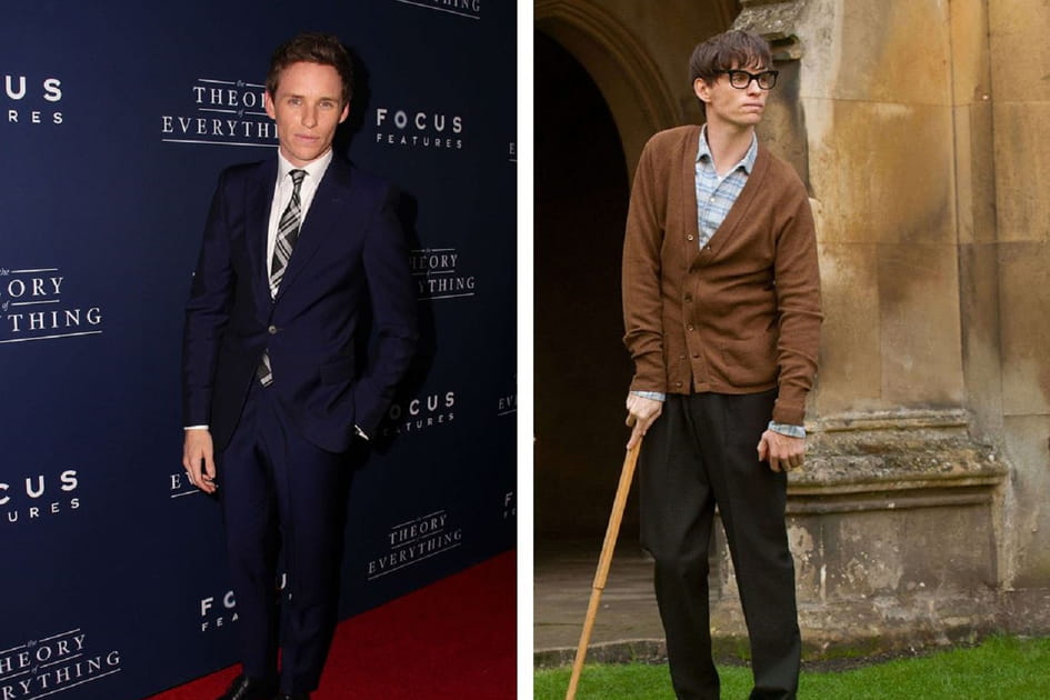Eddie Redmayne dans Une merveilleuse histoire de temps