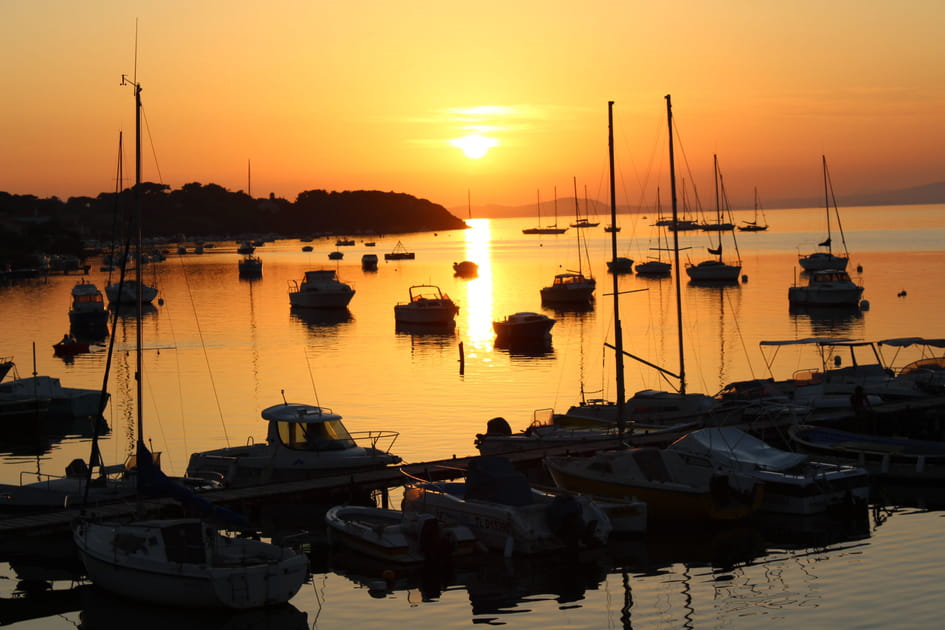 Dans le port de p&ecirc;che du Pradet