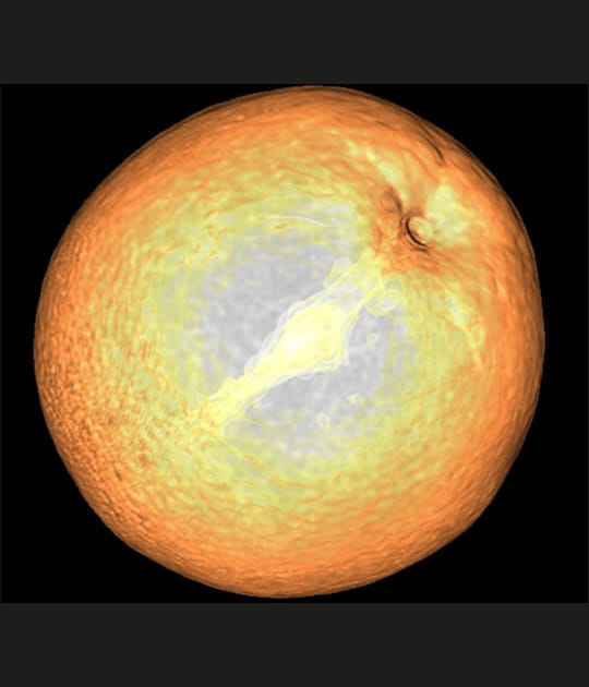 C&oelig;ur d'une orange