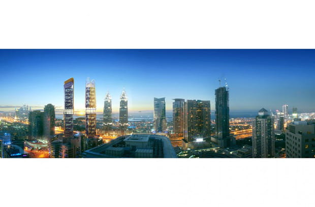 La skyline de Dubaï