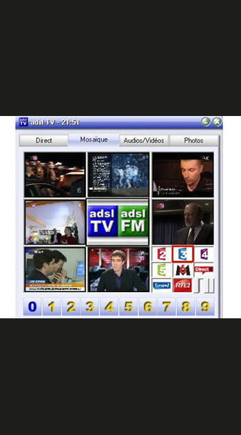 4&egrave;me&nbsp;: Adsl TV