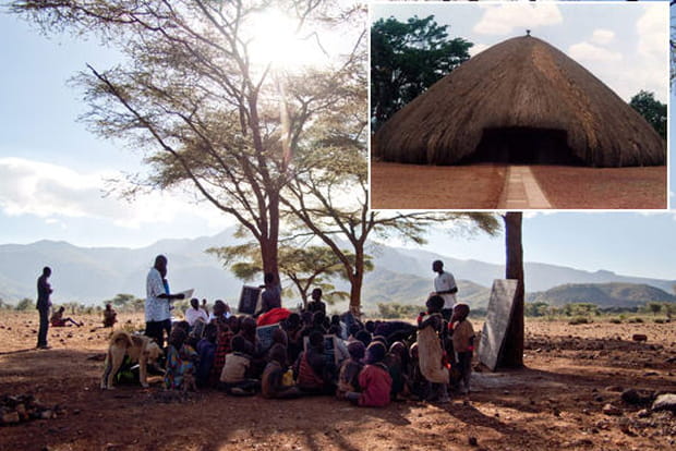 Les tombes des rois Buganda en Ouganda