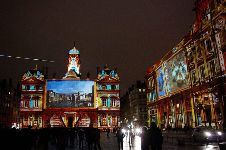 Lyon, Terre aux Lumières Place des Terreaux