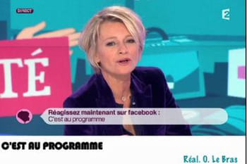 Zapping TV : Sophie Davant piégée en plein direct