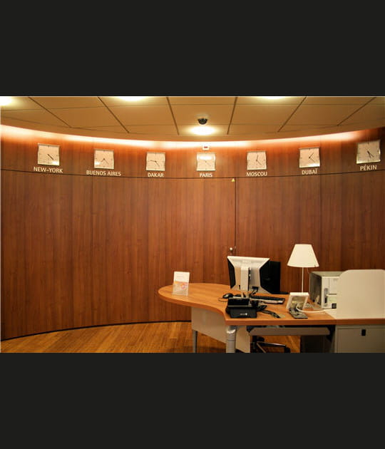 L'espace international du concept store de&nbsp;BNP&nbsp;Paribas