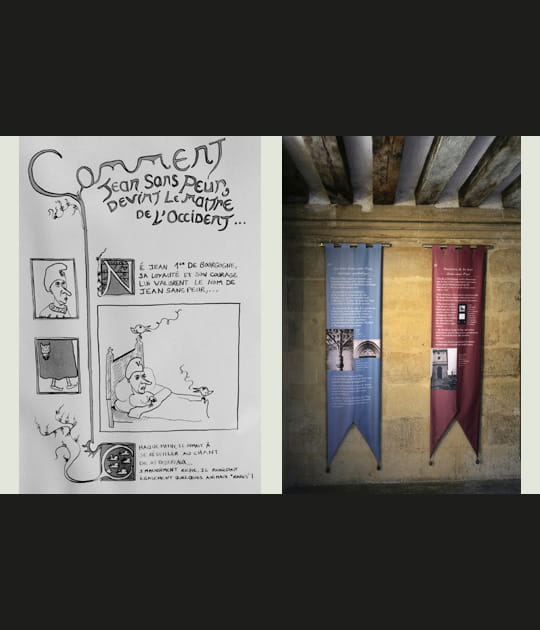Un bout d'histoire ouvert aux enfants