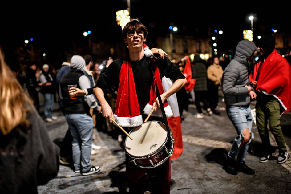 Le troubadour fran&ccedil;ais pour France-Maroc