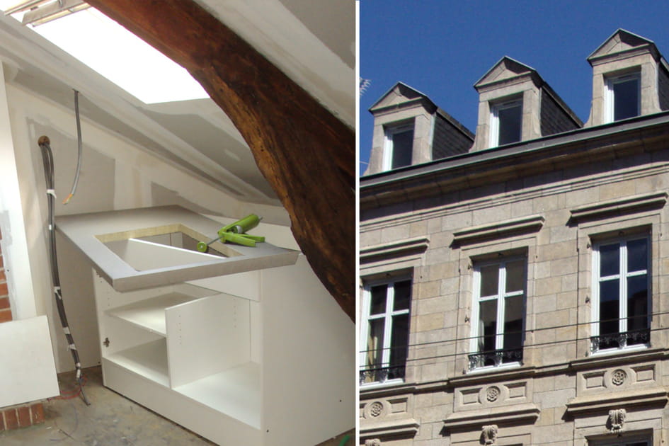 La r&eacute;novation de la toiture