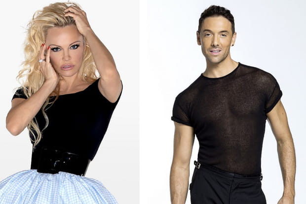 Pamela Anderson et Maxime Dereymez